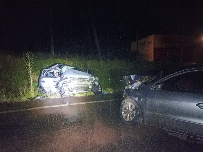 Grave acidente na ERS-401 deixa quatro feridos, em General Câmara