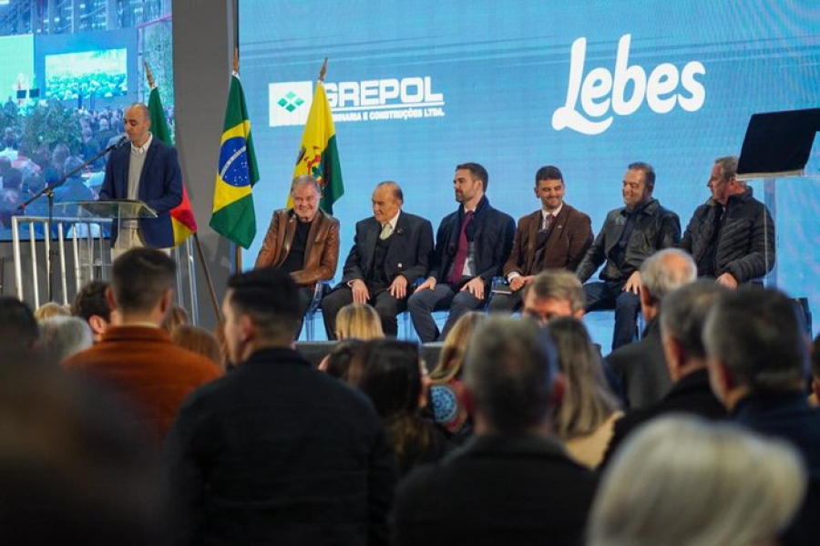 Lebes inaugura primeira parte do maior complexo logístico do Rio Grande do Sul