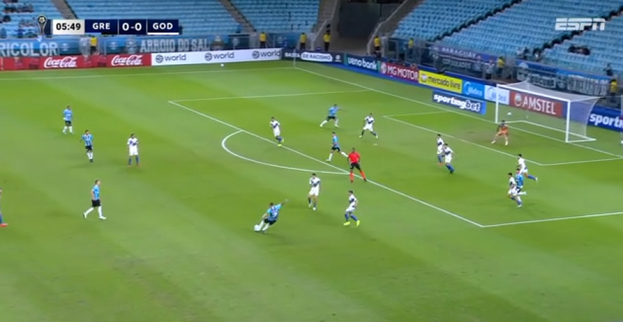 Grêmio empata com o Godoy Cruz na Arena e se complica na Sul-Americana