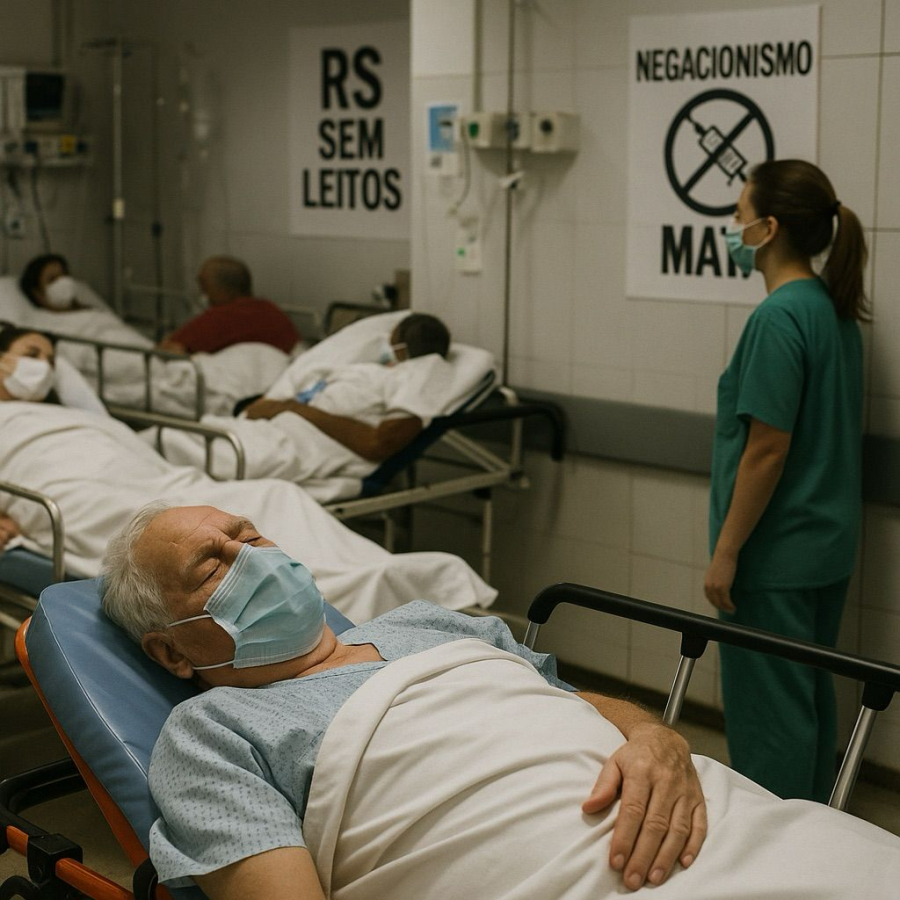 OPINIÃO | Crise nos leitos do RS: quando a negação da ciência se torna uma sentença de morte